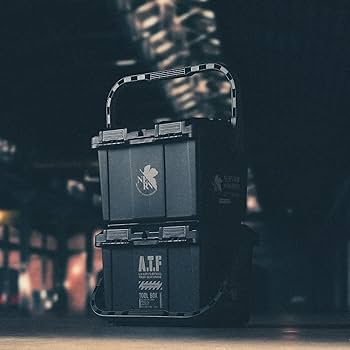 Amazon | A.T.FIELD エヴァンゲリオン ツールボックス 17L NERVモデル